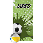 Soccer Beach Towel (Personalized)