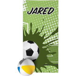 Soccer Beach Towel (Personalized)