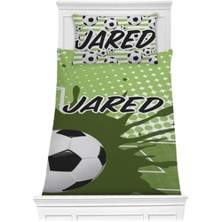 Soccer Comforter Set - Twin (Personalized)