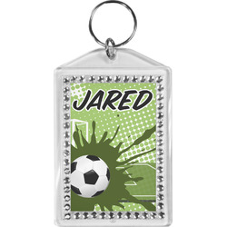 Soccer Bling Keychain (Personalized)