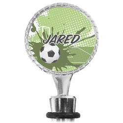 Soccer Wine Bottle Stopper (Personalized)