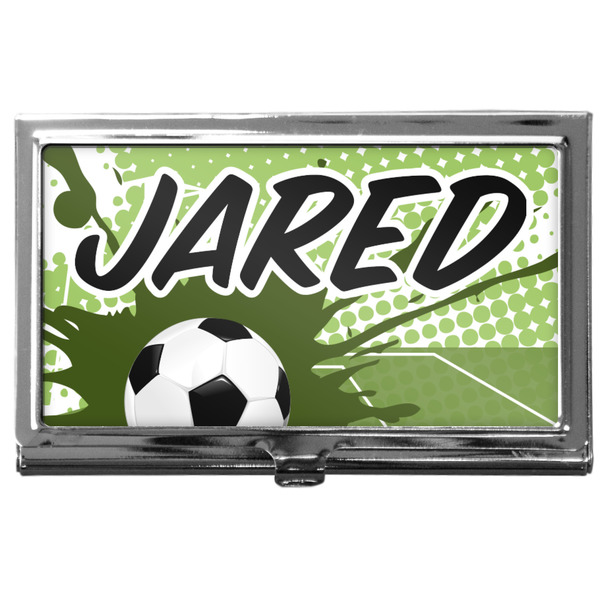 Custom Soccer Business Card Case