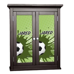 Soccer Cabinet Decal - Large (Personalized)