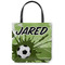 Soccer Canvas Tote Bag (Front)