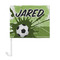 Soccer Car Flag - Large - FRONT