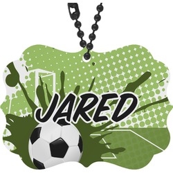 Soccer Rear View Mirror Charm (Personalized)