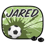 Soccer Car Side Window Sun Shade (Personalized)