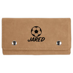 Soccer Cards & Dice Set - Light Brown (Personalized)