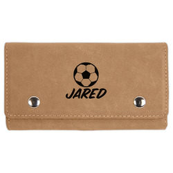 Soccer Cards & Dice Set - Light Brown (Personalized)