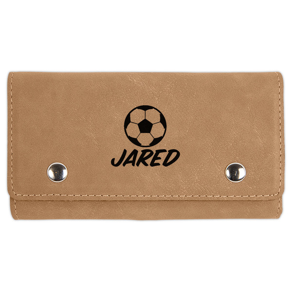 Custom Soccer Cards & Dice Set - Light Brown (Personalized)