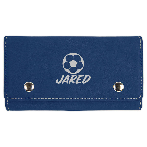 Custom Soccer Cards & Dice Set - Navy Blue (Personalized)