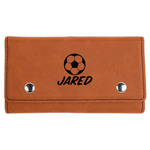 Soccer Cards & Dice Set - Rawhide (Personalized)