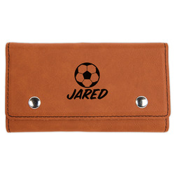 Soccer Cards & Dice Set - Rawhide (Personalized)