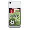 Soccer Cell Phone Credit Card Holder w/ Phone