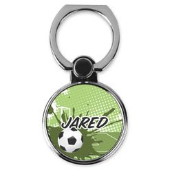 Soccer Cell Phone Ring Stand & Holder (Personalized)