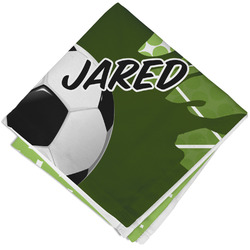 Soccer Cloth Napkin w/ Name or Text