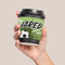 Soccer Coffee Cup Sleeve - LIFESTYLE