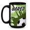 Soccer Coffee Mug - 15 oz - Black