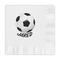 Soccer Embossed Decorative Napkins (Personalized)