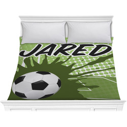 Soccer Comforter - King (Personalized)