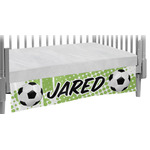 Soccer Crib Skirt (Personalized)