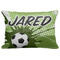 Soccer Decorative Baby Pillowcase - 16"x12" (Personalized)