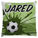 Soccer Decorative Pillow Case (Personalized)