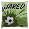 Soccer Decorative Pillow Case (Personalized)