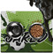 Soccer Dog Food Mat - Large LIFESTYLE