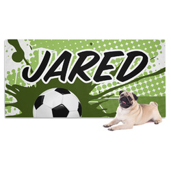 Soccer Dog Towel (Personalized)