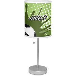 Soccer 7" Drum Lamp with Shade Polyester (Personalized)