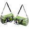 Soccer Duffle bag small front and back sides