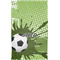 Soccer Finger Tip Towel - Full View