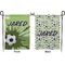 Soccer Garden Flag - Double Sided Front and Back