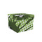 Soccer Gift Boxes with Lid - Canvas Wrapped - Small - Front/Main