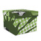 Soccer Gift Boxes with Lid - Canvas Wrapped - X-Large - Front/Main