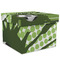 Soccer Gift Boxes with Lid - Canvas Wrapped - XX-Large - Front/Main