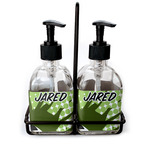 Soccer Glass Soap & Lotion Bottles (Personalized)