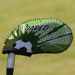 Soccer Golf Club Iron Cover - Single (Personalized)