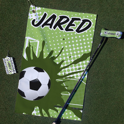 Soccer Golf Towel Gift Set (Personalized)