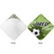 Soccer Hooded Baby Towel- Approval