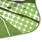 Soccer Hooded Baby Towel- Detail Corner