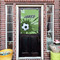 Soccer House Flags - Double Sided - (Over the door) LIFESTYLE