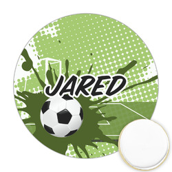 Soccer Printed Cookie Topper - 2.5" (Personalized)