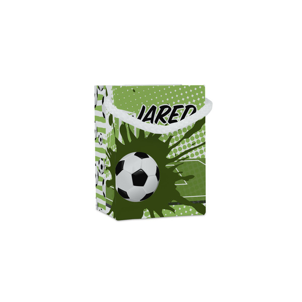 Custom Soccer Jewelry Gift Bags (Personalized)