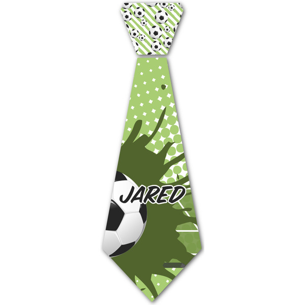 Custom Soccer Iron On Tie (Personalized)