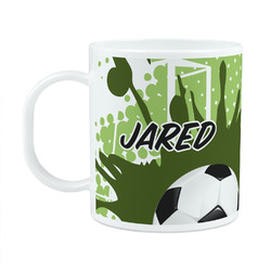 Soccer Plastic Kids Mug (Personalized)