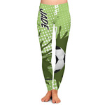 Soccer Ladies Leggings - Medium (Personalized)