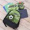 Soccer Large Backpack - Black - With Stuff