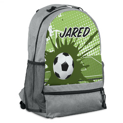 Soccer Backpack - Grey (Personalized)